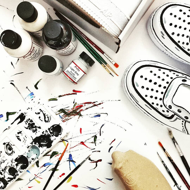 Black Line Custom Air Force 1