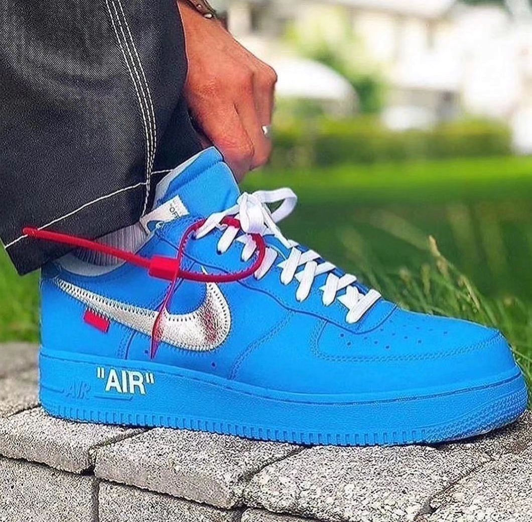 Blue Custom Air Force 1