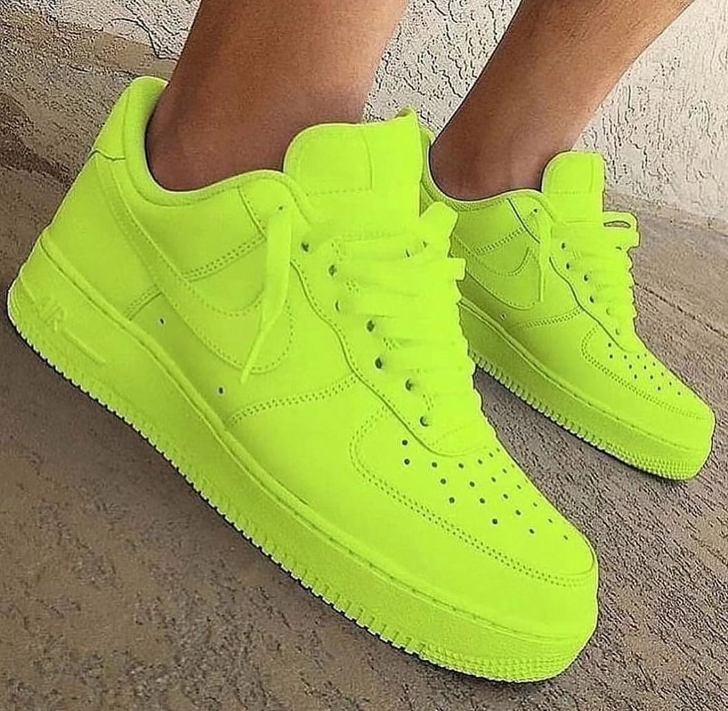 Light Green Custom Air Force 1