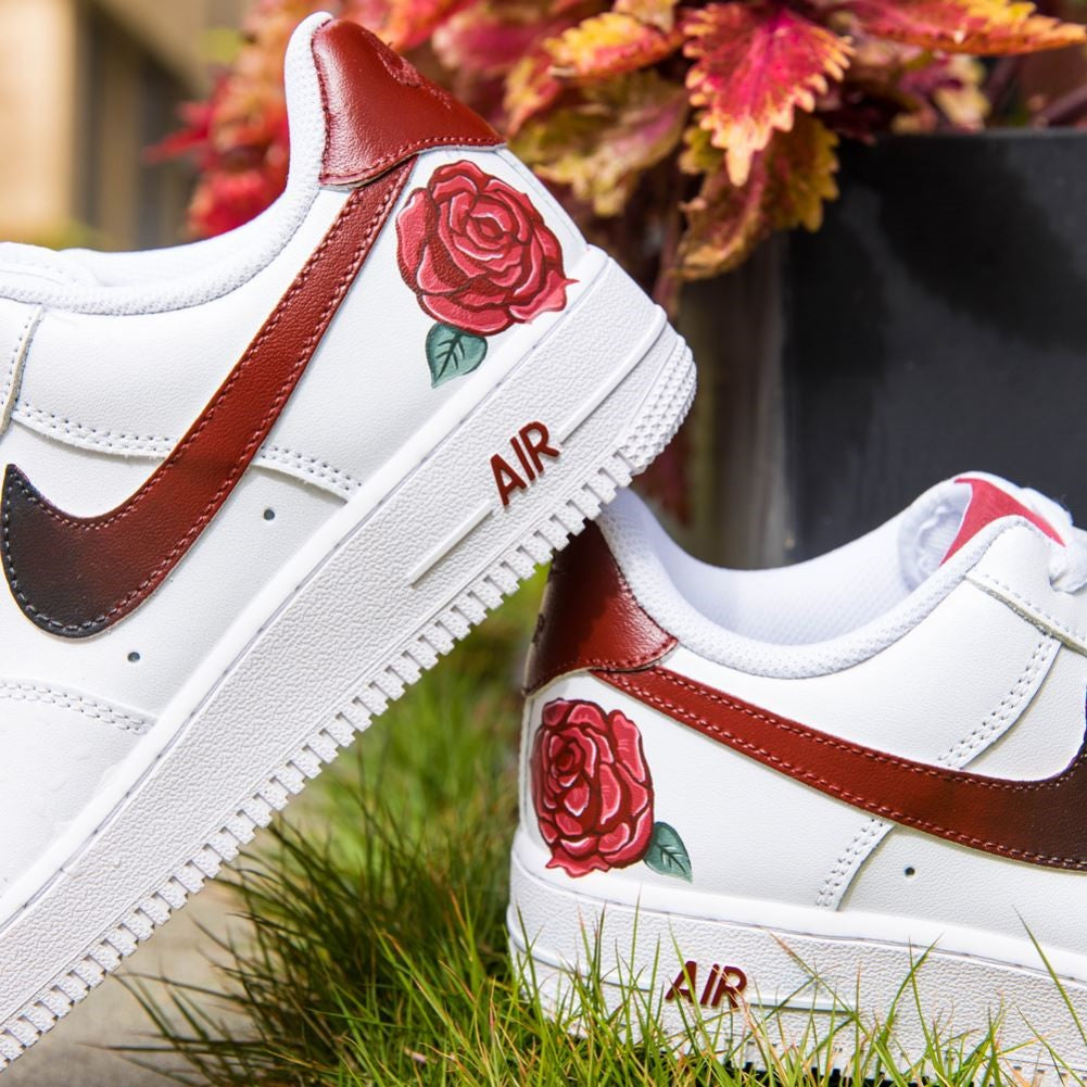 Red Rose Custom Air Force 1