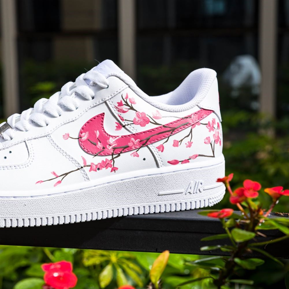 Pink Flowers Custom Air Force 1 XX CUSTOM