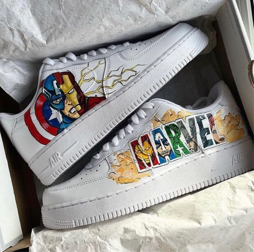 Marvel Avengers Custom Air Force 1