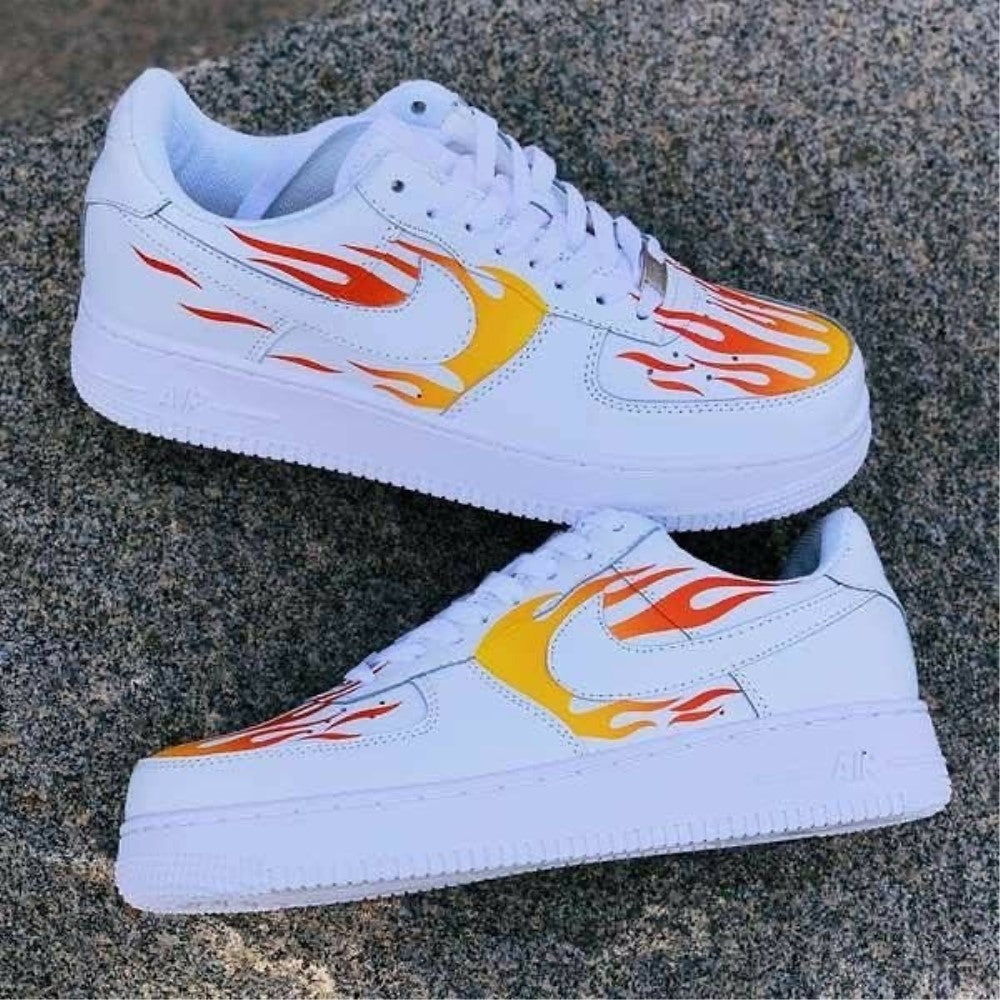 Flame Custom Air Force 1
