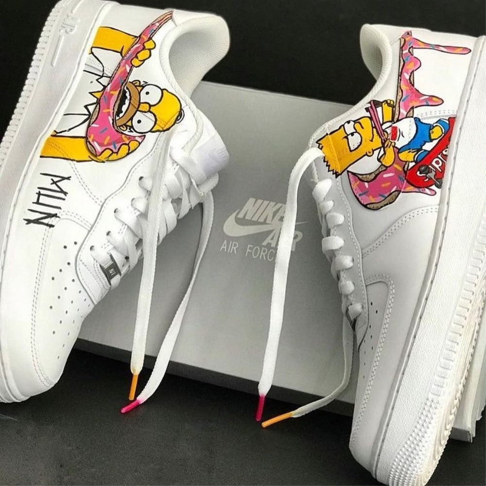 The Simpsons Custom Air Force 1