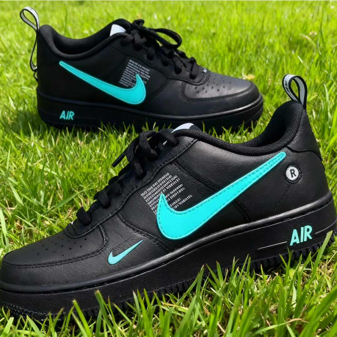 Mint Green Custom Air Force 1 - Custom Shoes
