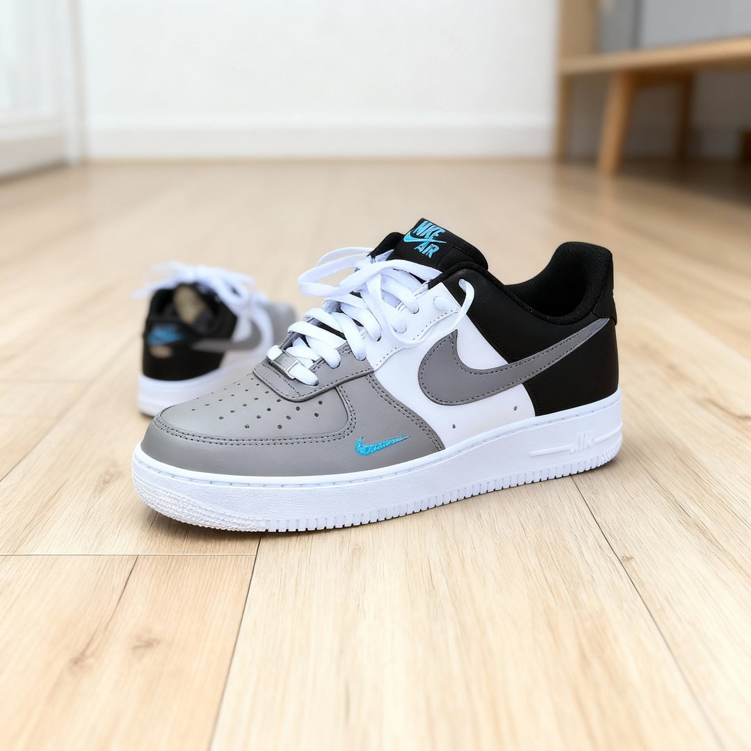 Gray Black White Custom Air Force 1