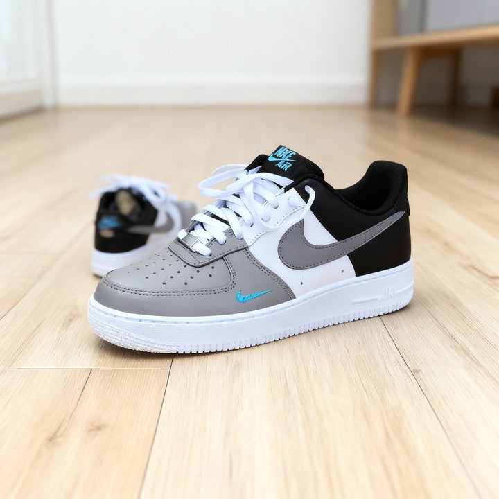Gray Black White Custom Air Force 1