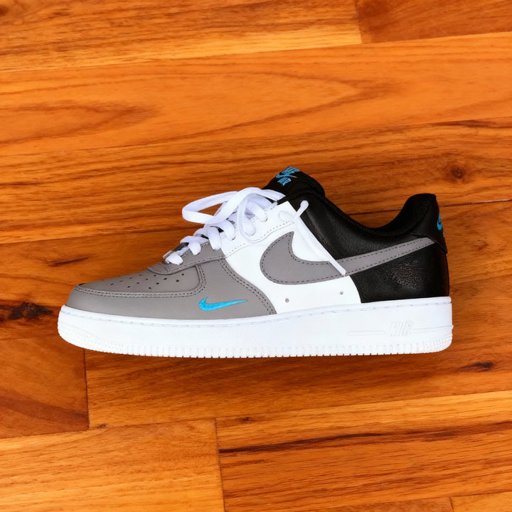 Gray Black White Custom Air Force 1