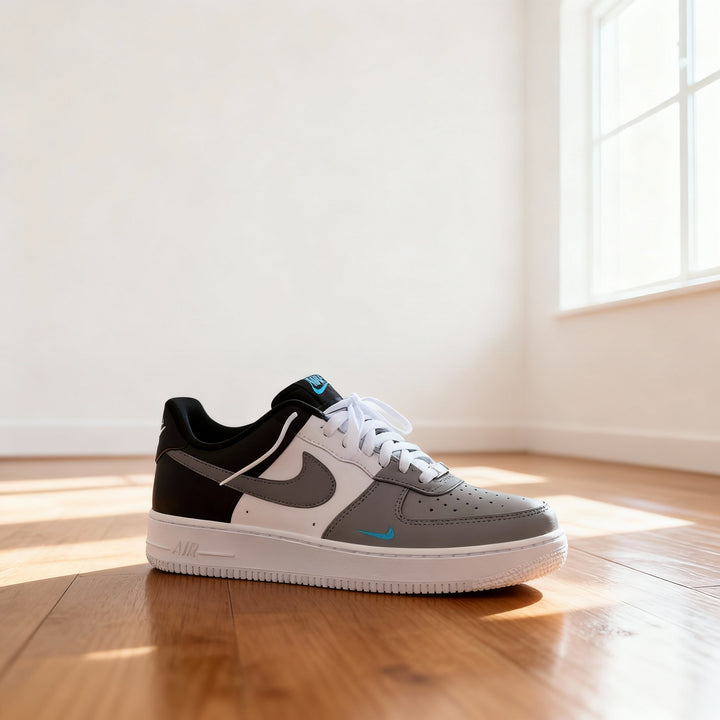 Gray Black White Custom Air Force 1
