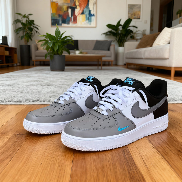 Gray Black White Custom Air Force 1