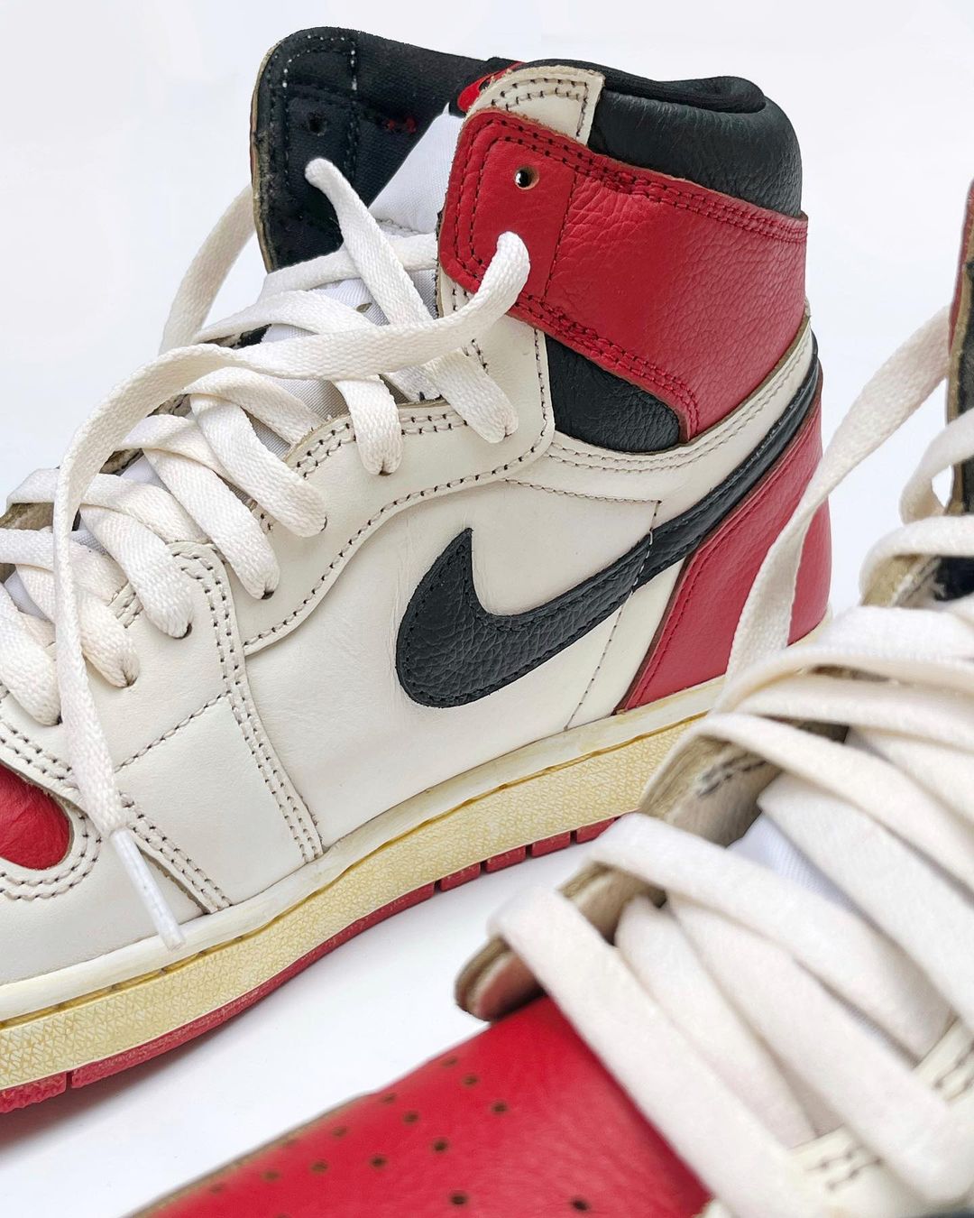 Red Black White Custom Air Jordan 1