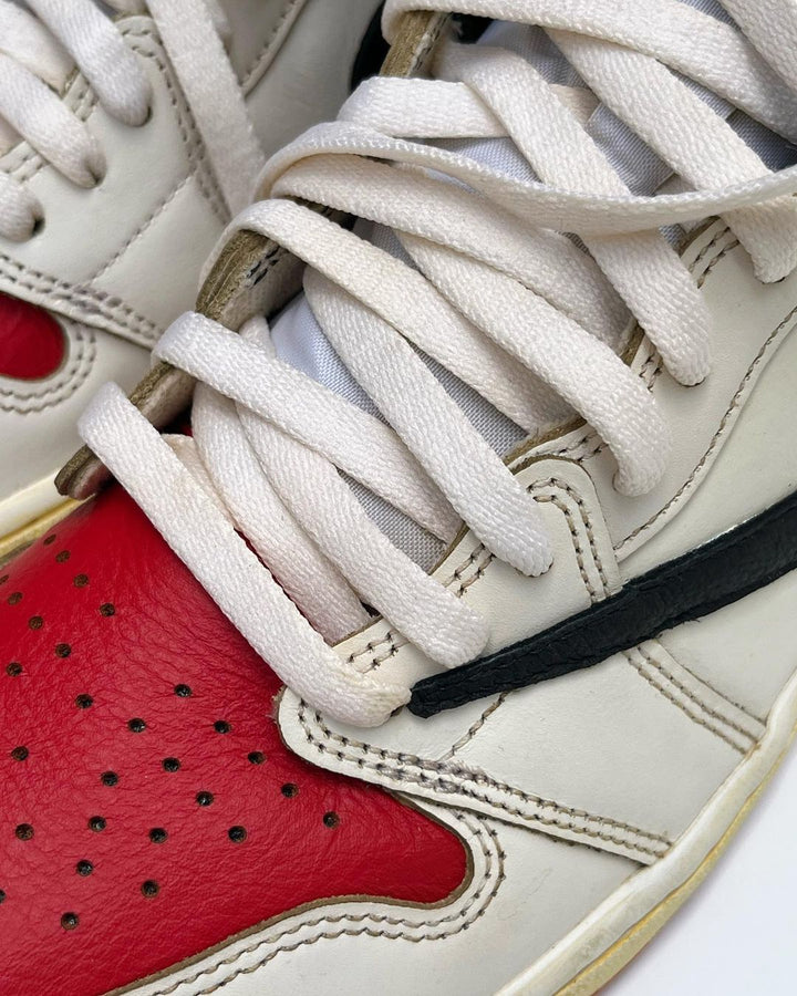 Red Black White Custom Air Jordan 1