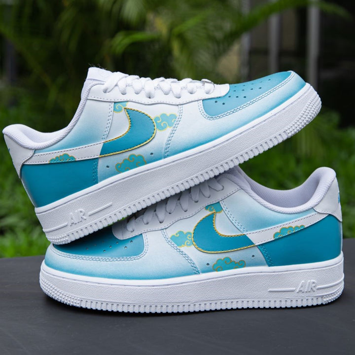BLue Cloud Custom Air Force 1
