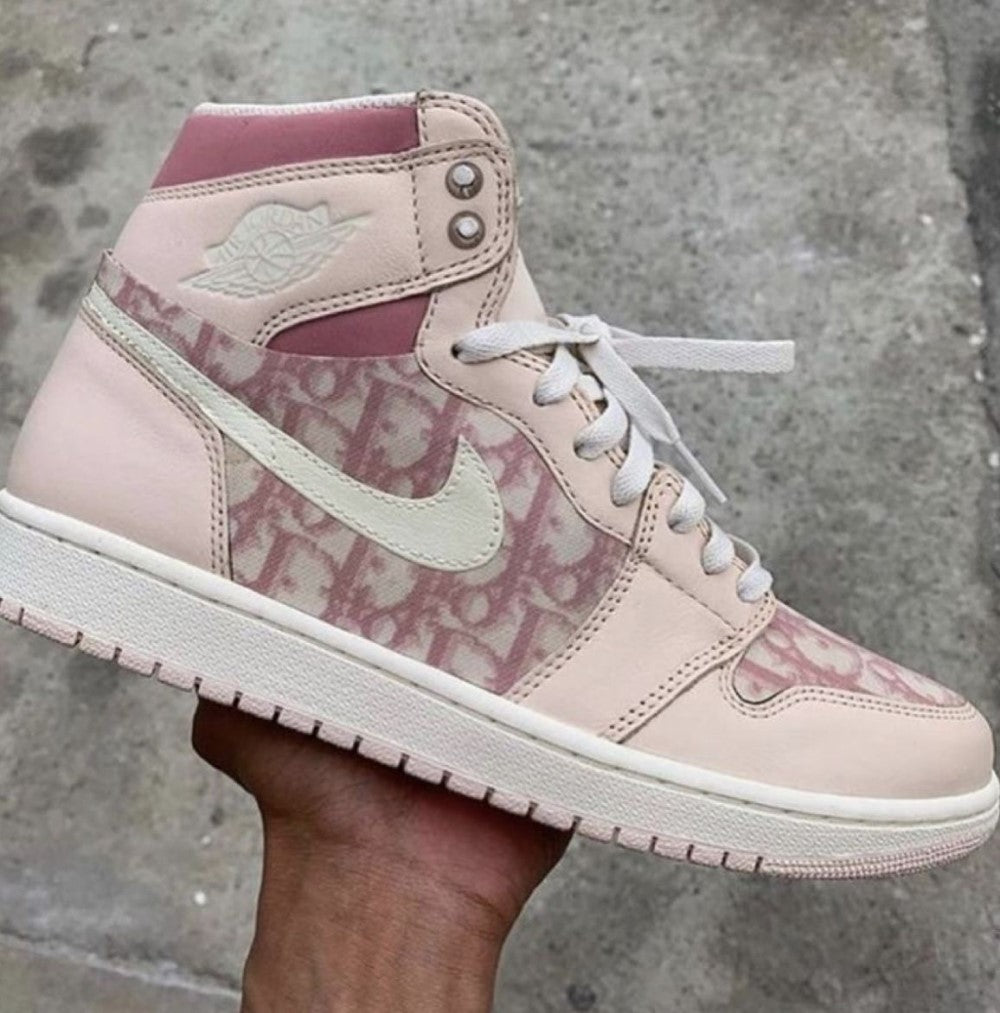 PinkDior Custom Air Jordan 1