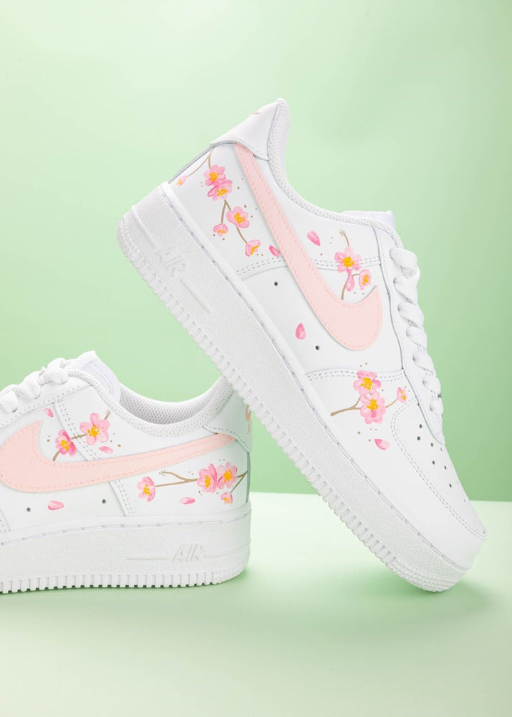 Pink Peach Blossom Custom Air Force 1