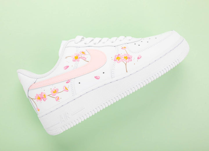 Pink Peach Blossom Custom Air Force 1