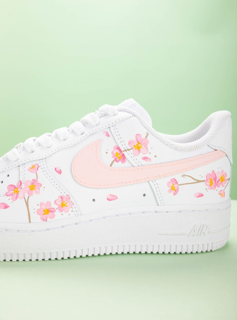 Pink Peach Blossom Custom Air Force 1