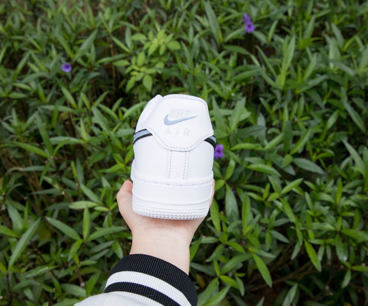 Blue Black Shadow Custom Air Force 1