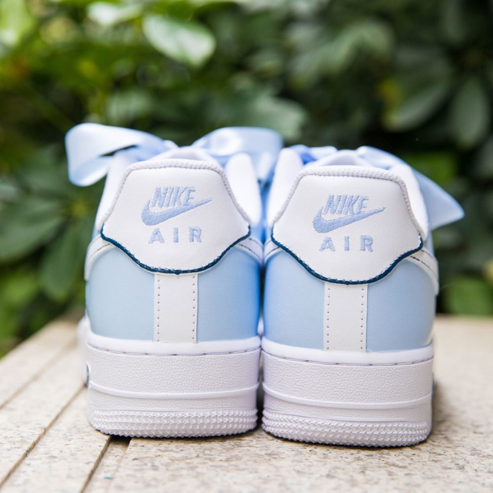 Blue Hearts Custom Air Force 1