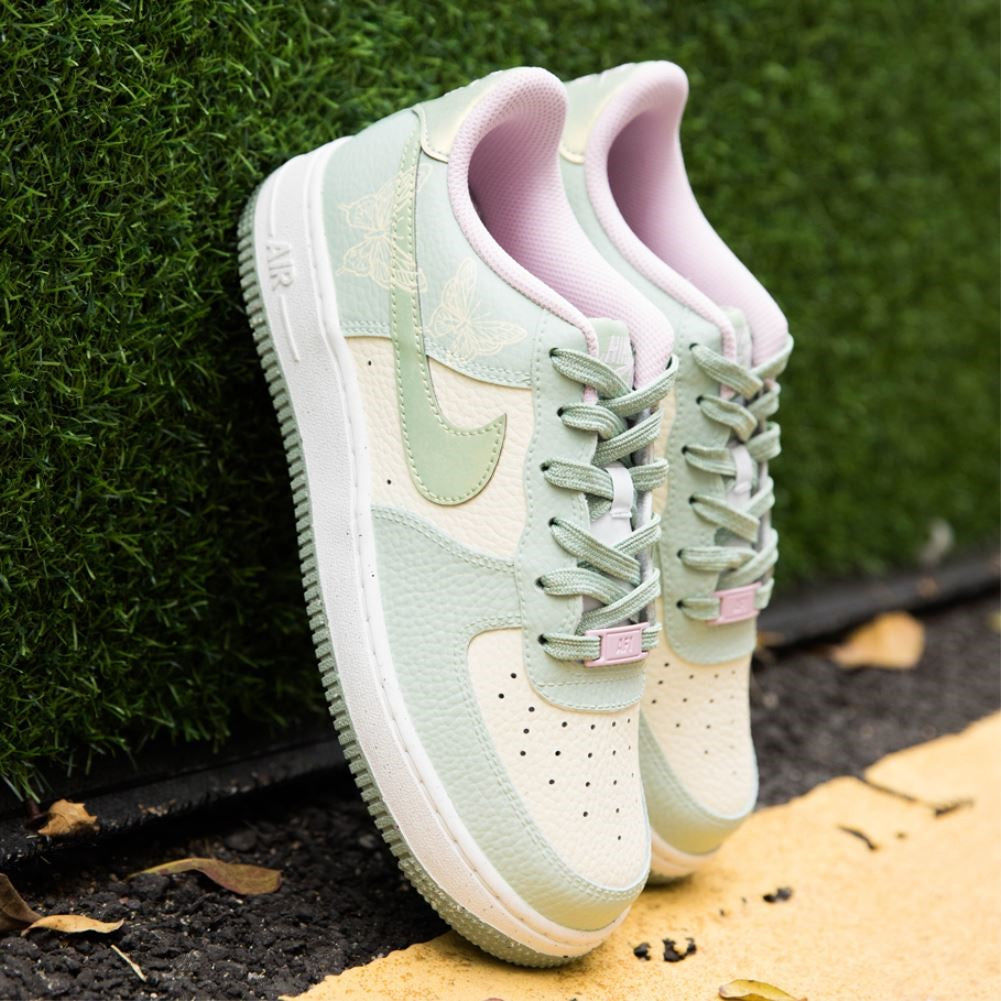Green Butterfly Custom Air Force 1