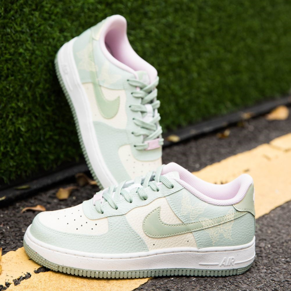 Green Butterfly Custom Air Force 1