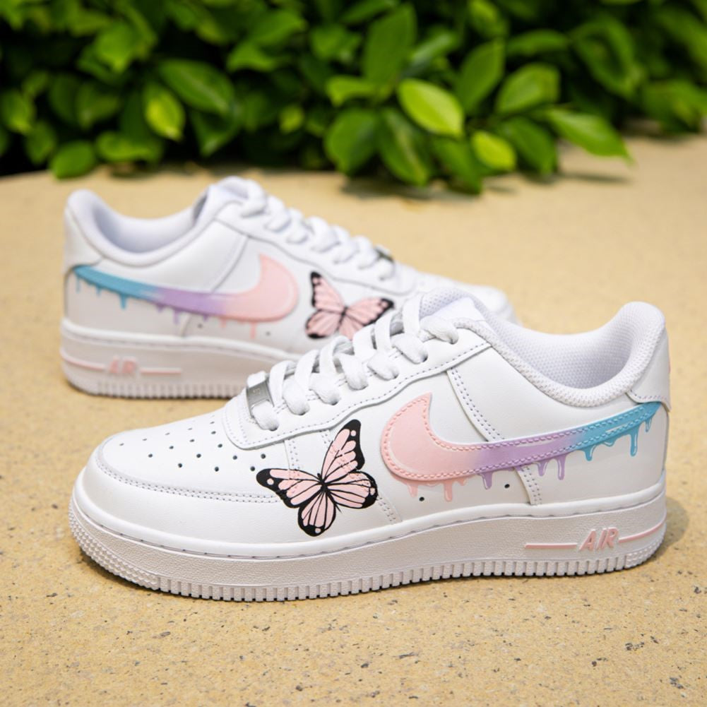 Butterfly Drips Custom Air Force 1