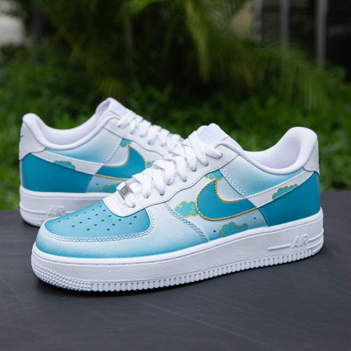 BLue Cloud Custom Air Force 1