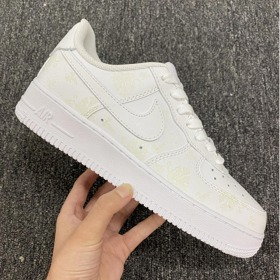 Flower Pattern UV Color Change Custom Air Force 1
