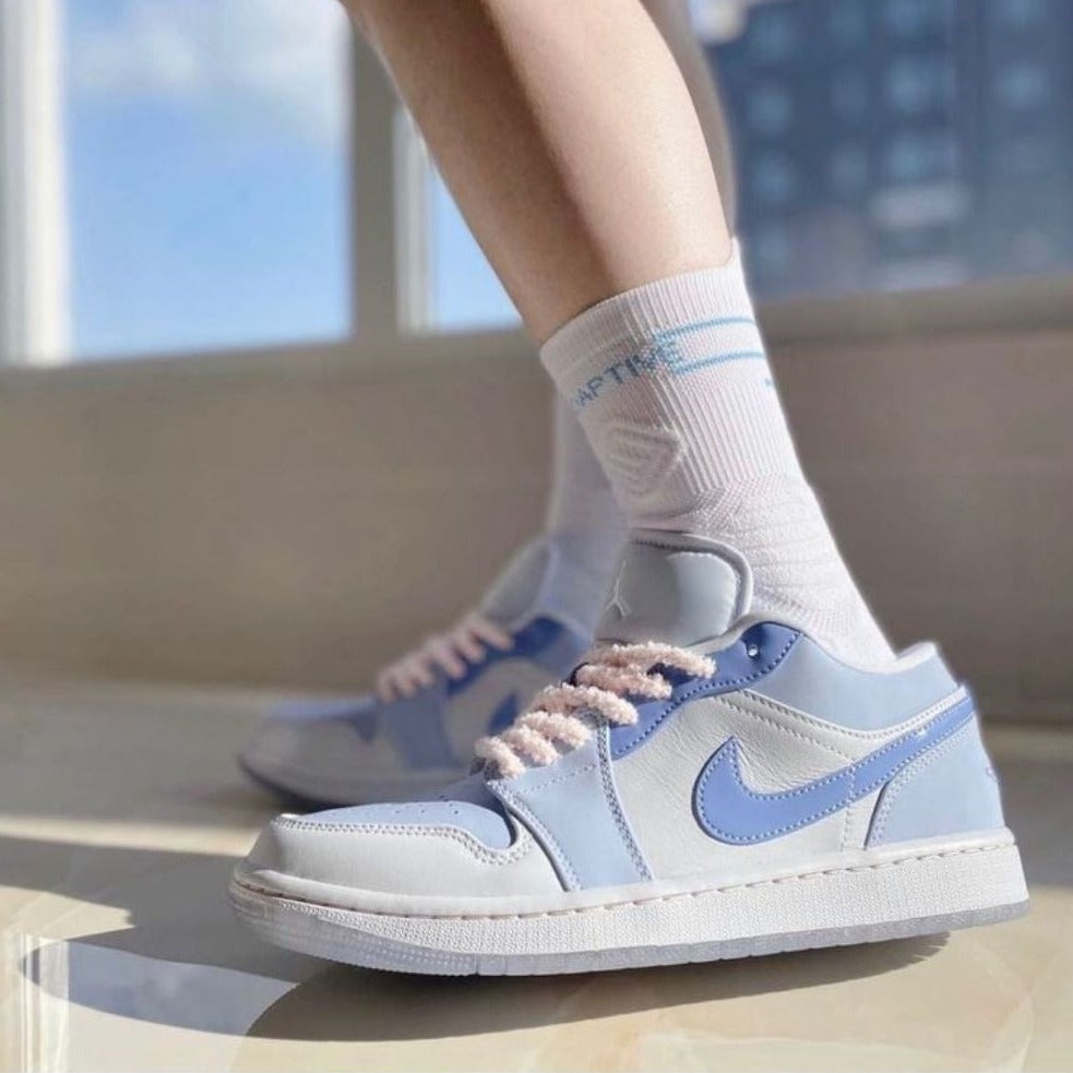 Blue Low Custom Air Jordan 1