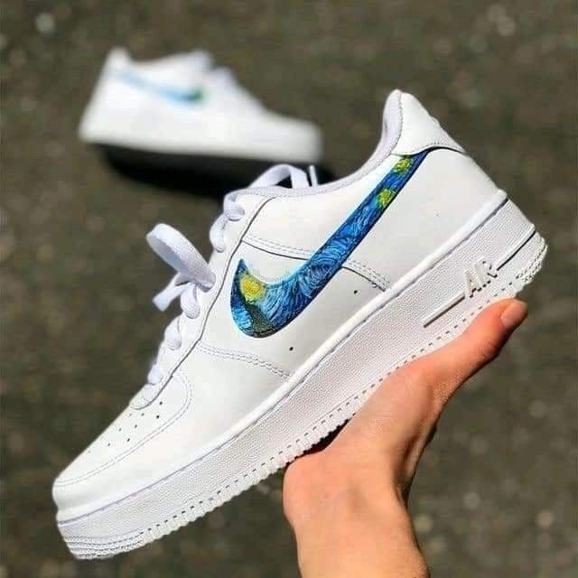 Van Gogh's Starry Sky Custom Air Force 1