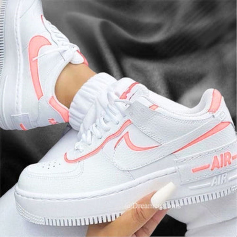 Pearl Pink Shadow Custom Air Force 1
