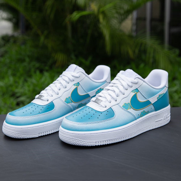 BLue Cloud Custom Air Force 1