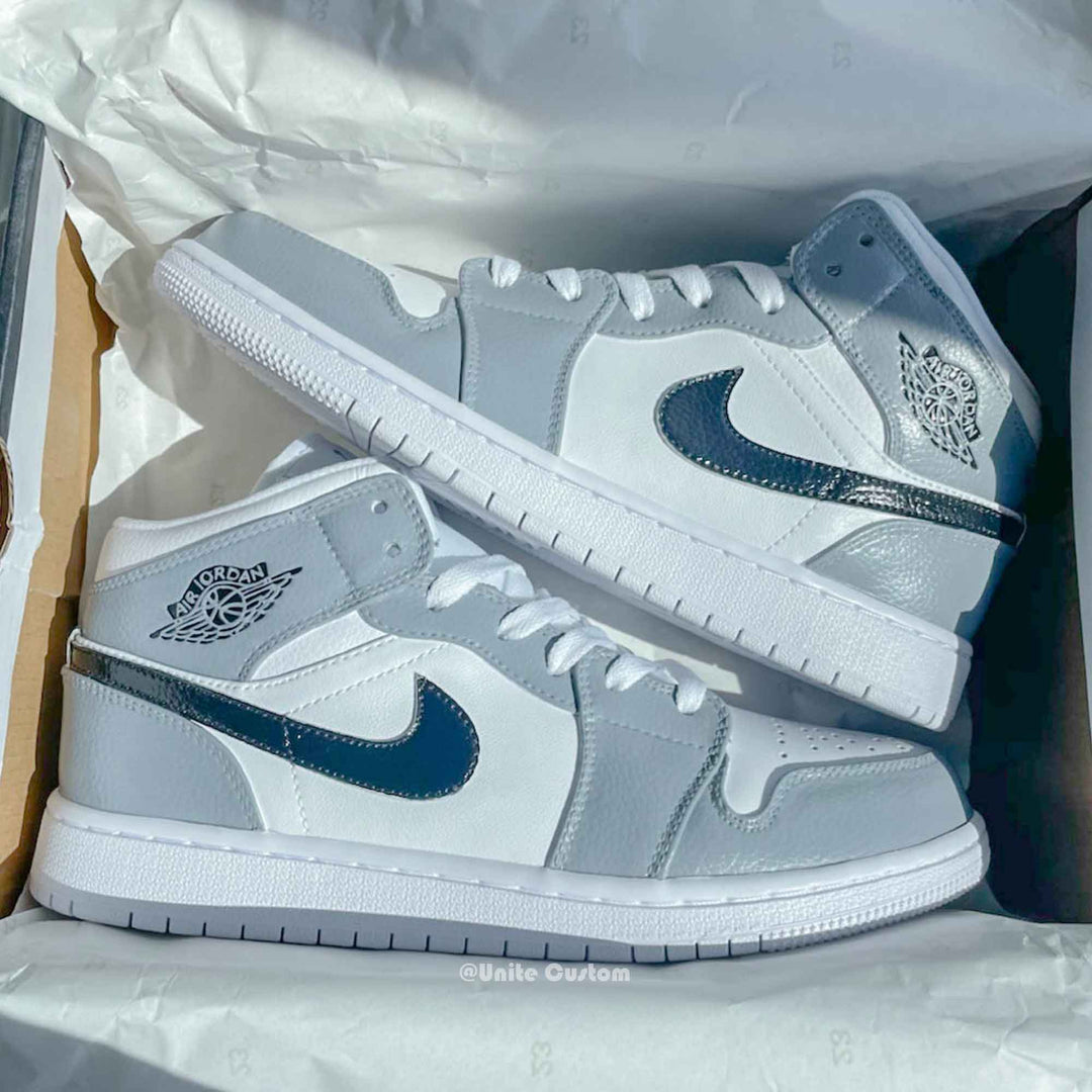 Cusrtom Air Jordan 1 Gray