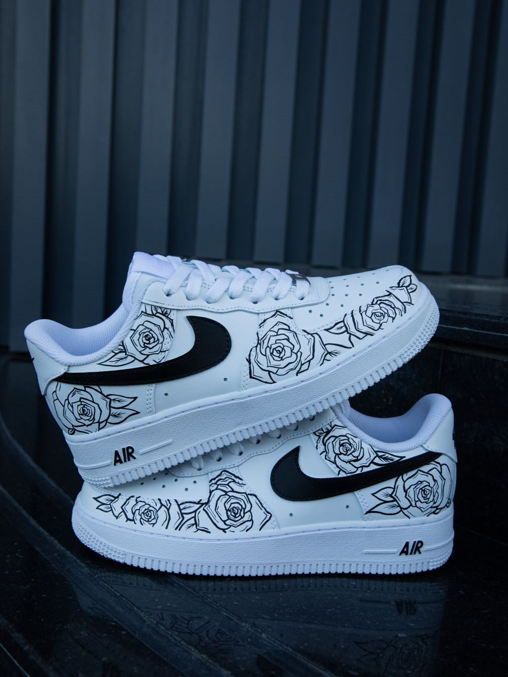 Black Rose Custom Air Force 1