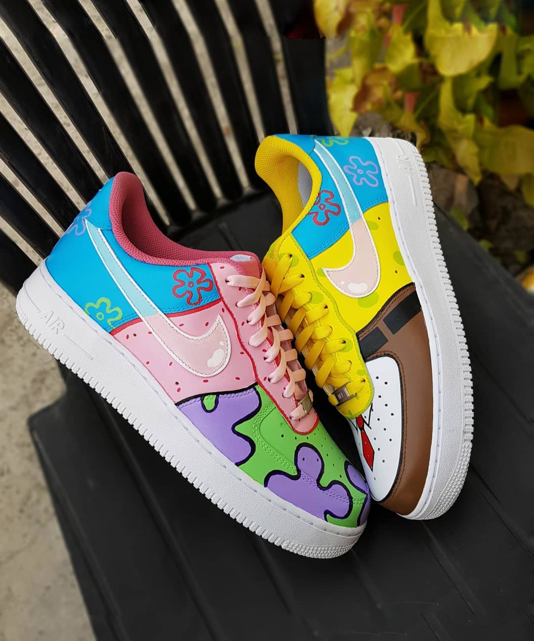 Star Sponge Color Custom Air Force 1 XX CUSTOM