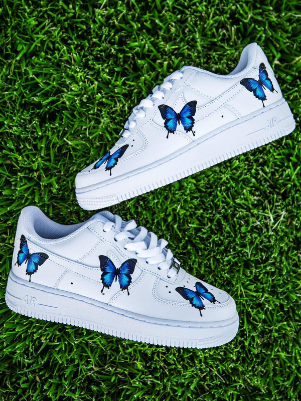 Blue Butterfly Custom Air Force 1