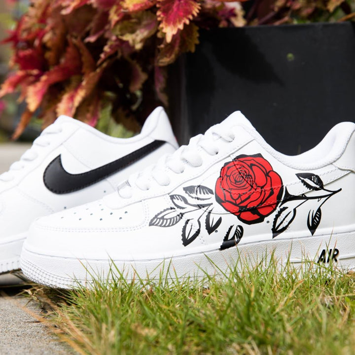 Red Rose Custom Air Force 1