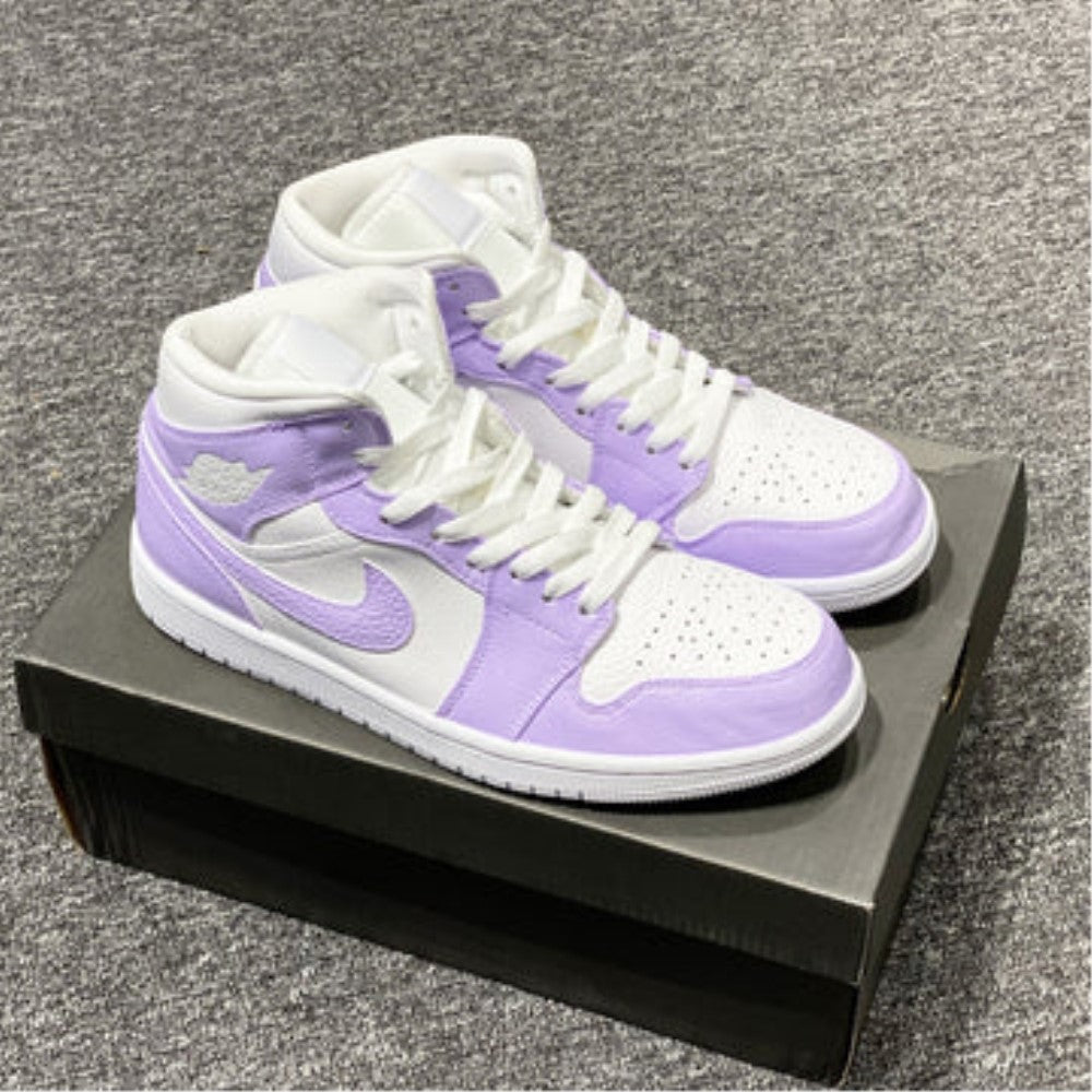 Purple Custom Air Jordan 1 Mid