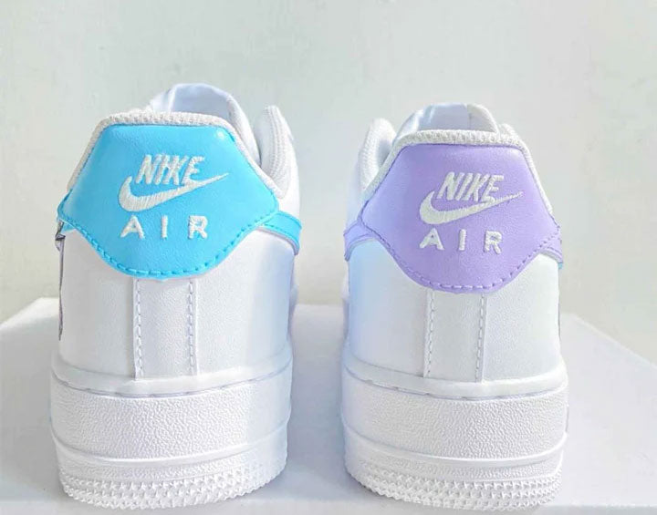 Blue Purple Butterfly Custom Air Force 1