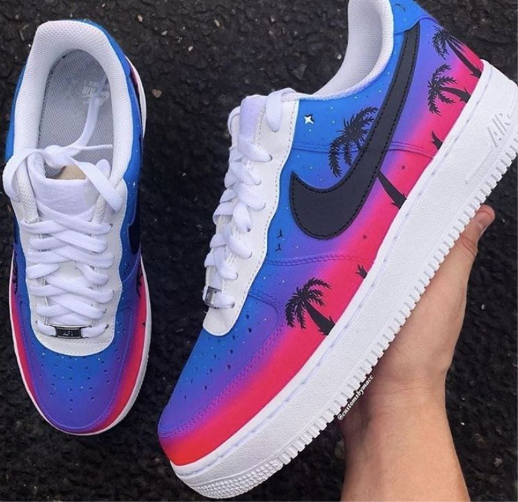 Palm Sunnet Custom Air Force 1