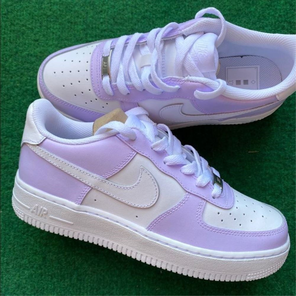Purple Smooth Custom Air Force 1