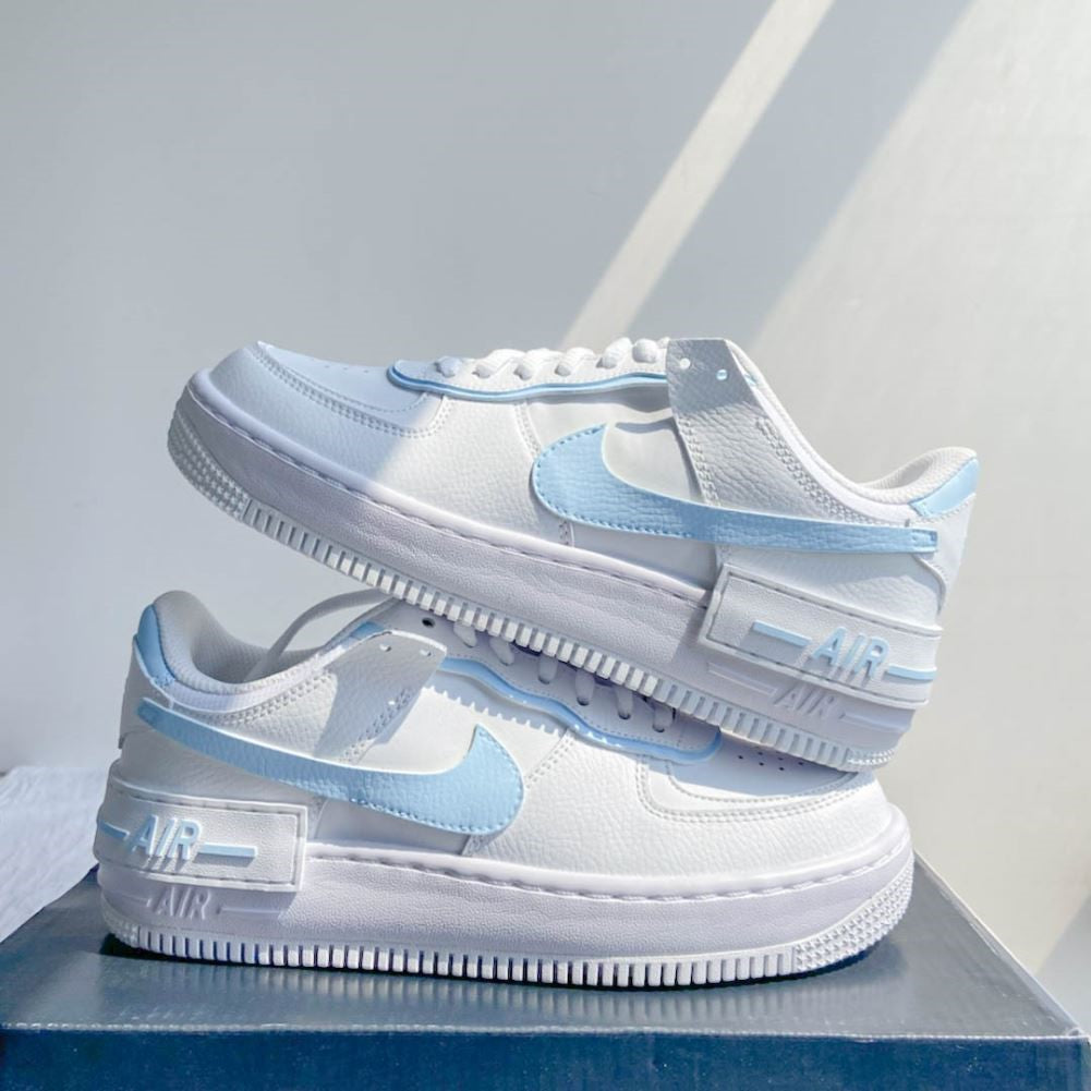 Baby Blue Shadow Custom Air Force 1