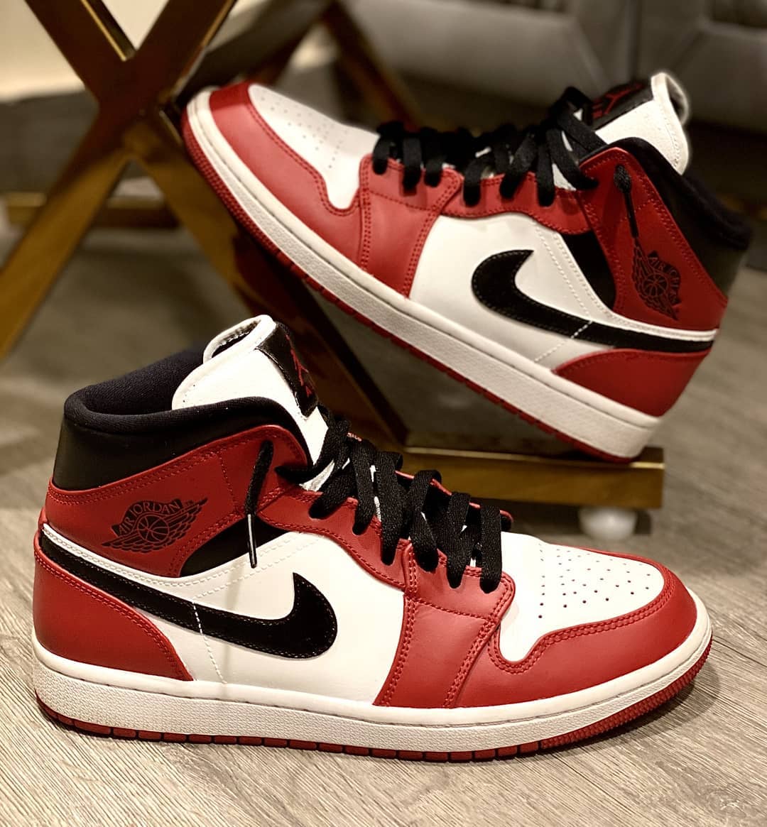 Red Black Custom Air Jordan 1