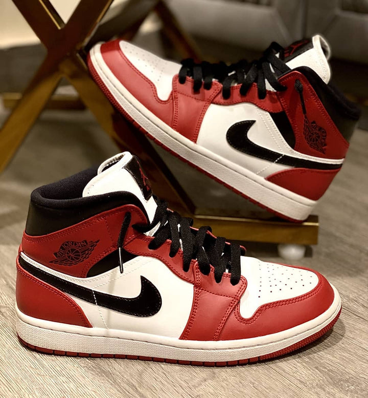 Red Black Custom Air Jordan 1
