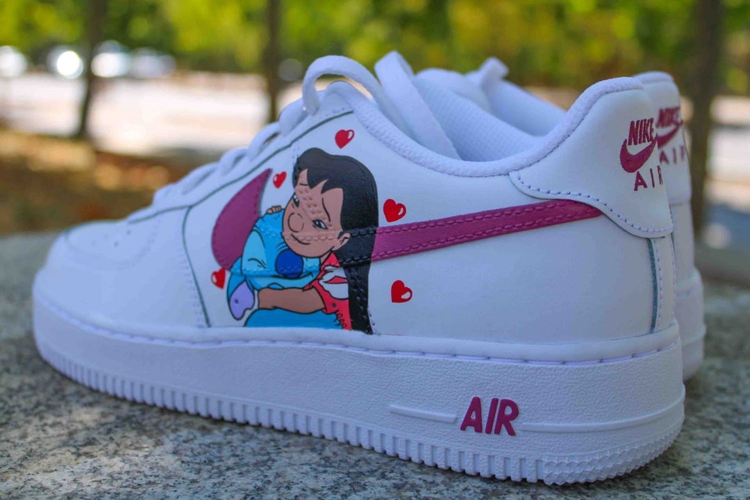 Stitch and Lilo Custom Air Force 1