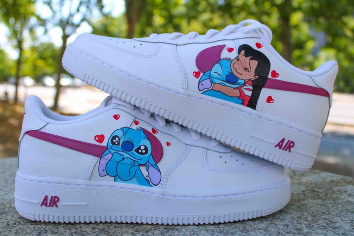Stitch and Lilo Custom Air Force 1