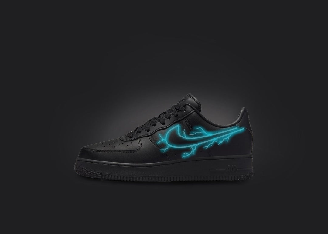 Blue Flash Custom Air Force 1