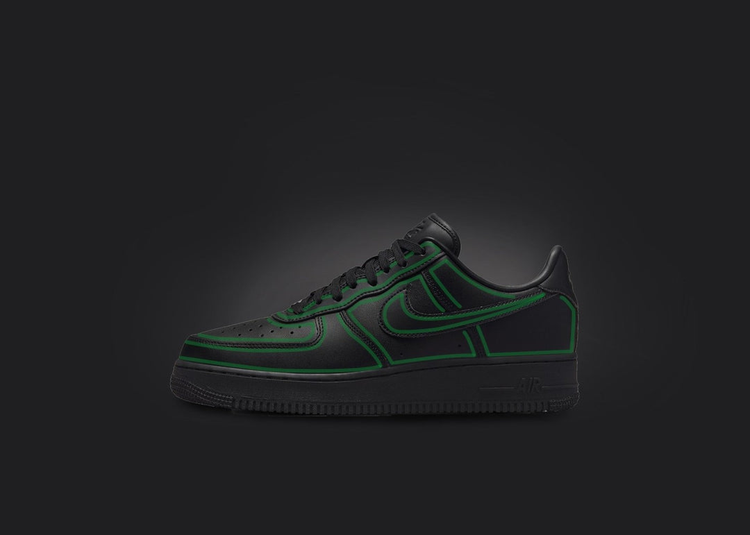 Black Green Custom Air Force 1