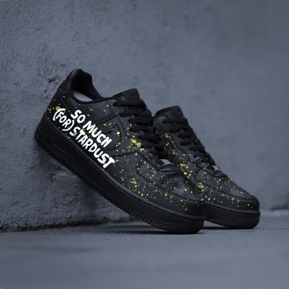 Black Half Smile Custom Air Force 1