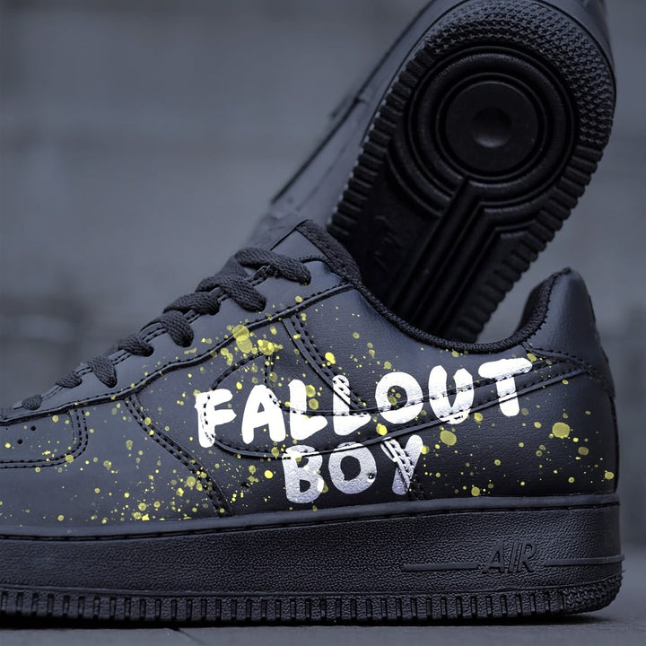 Black Half Smile Custom Air Force 1